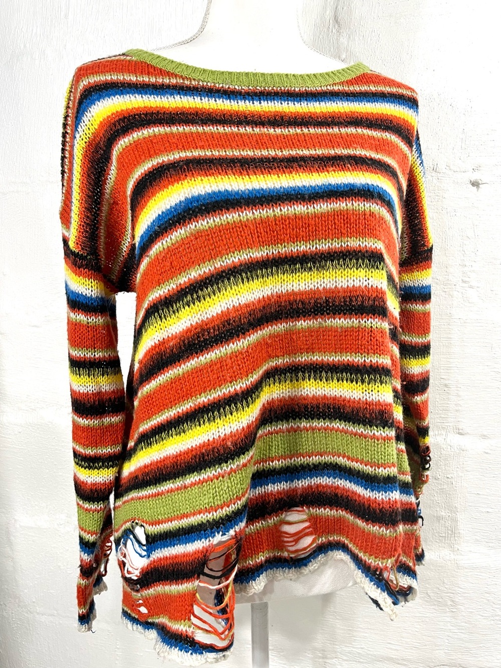 WILDFOX DISTRESSED SWEATER